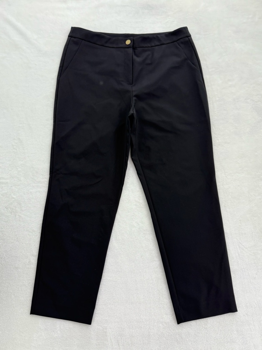 Women’s black Michael Kors Straight Leg dress pants size 12 Work Office Church